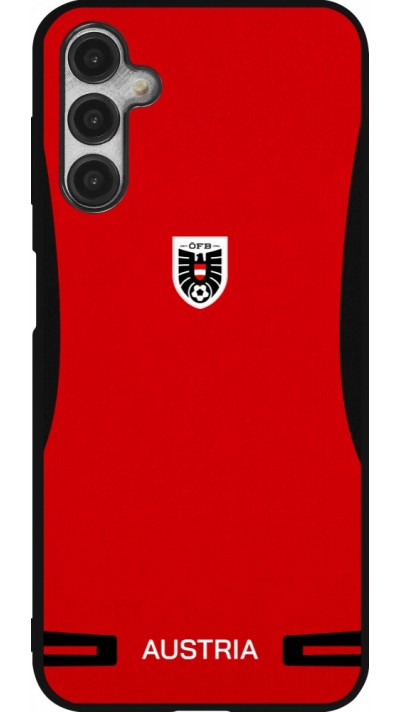 Samsung Galaxy A14 5G Case Hülle - Silikon schwarz O?sterreich 2026 personalisierbares Fussballtrikot
