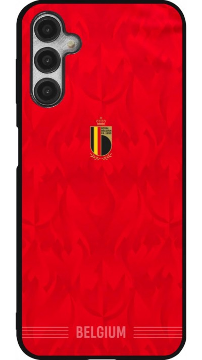 Samsung Galaxy A14 5G Case Hülle - Silikon schwarz Belgien 2026 personalisierbares Fussballtrikot