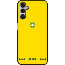 Samsung Galaxy A14 5G Case Hülle - Silikon schwarz Brasilien 2026 personalisierbares Fussballtrikot