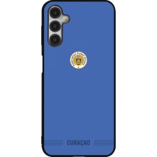 Samsung Galaxy A14 5G Case Hülle - Silikon schwarz Curaçao 2026 personalisierbares Fussballtrikot