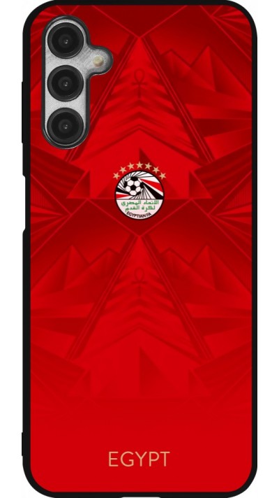 Samsung Galaxy A14 5G Case Hülle - Silikon schwarz Ägypten 2026 personalisierbares Fussballtrikot