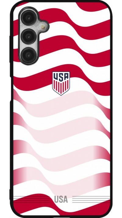 Samsung Galaxy A14 5G Case Hülle - Silikon schwarz Vereinigten Staaten 2026 personalisierbares Fussballtrikot