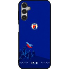 Samsung Galaxy A14 5G Case Hülle - Silikon schwarz Haiti 2026 personalisierbares Fussballtrikot