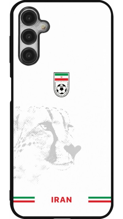 Samsung Galaxy A14 5G Case Hülle - Silikon schwarz Iran 2026 personalisierbares Fussballtrikot