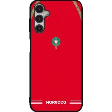 Samsung Galaxy A14 5G Case Hülle - Silikon schwarz Marokko 2026 personalisierbares Fussballtrikot