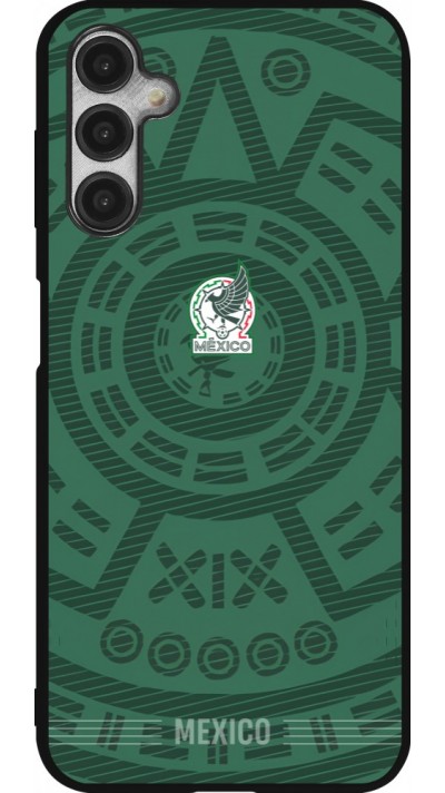 Samsung Galaxy A14 5G Case Hülle - Silikon schwarz Mexiko 2026 personalisierbares Fussballtrikot
