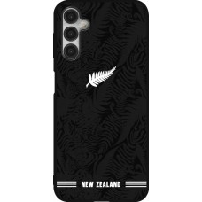 Coque Samsung Galaxy A14 5G - Silicone rigide noir Maillot de football Nouvelle-Zélande 2026 personnalisable