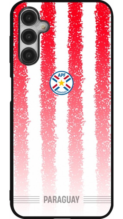 Samsung Galaxy A14 5G Case Hülle - Silikon schwarz Paraguay 2026 personalisierbares Fussballtrikot