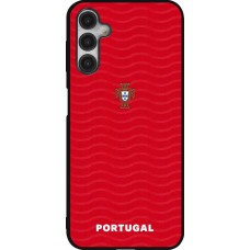 Samsung Galaxy A14 5G Case Hülle - Silikon schwarz Portugal 2026 personalisierbares Fussballtrikot