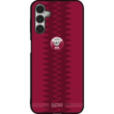 Samsung Galaxy A14 5G Case Hülle - Silikon schwarz Qatar 2026 personalisierbares Fussballtrikot