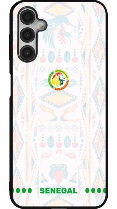 Samsung Galaxy A14 5G Case Hülle - Silikon schwarz Senegal 2026 personalisierbares Fussballtrikot