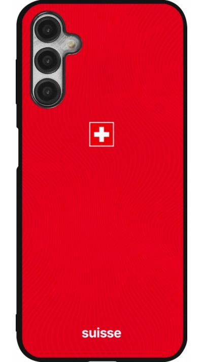 Samsung Galaxy A14 5G Case Hülle - Silikon schwarz Schweiz 2026 personalisierbares Fussballtrikot