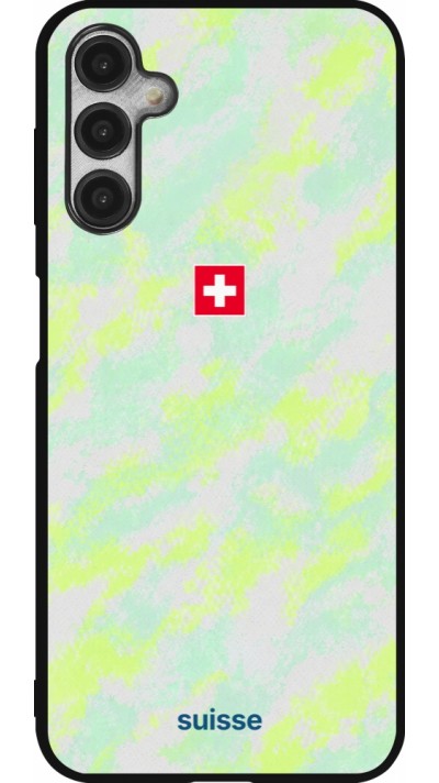 Samsung Galaxy A14 5G Case Hülle - Silikon schwarz Schweiz Away 2026 personalisierbares Fussballtrikot