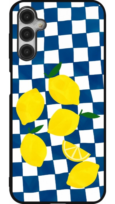 Samsung Galaxy A14 5G Case Hülle - Silikon schwarz Illustration lemons 2026