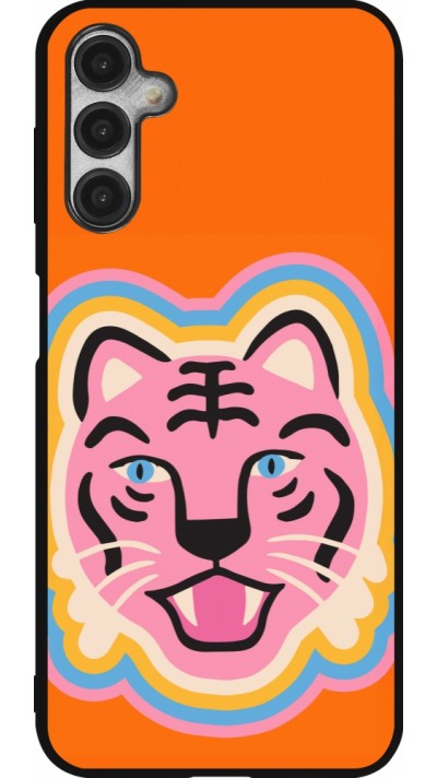 Samsung Galaxy A14 5G Case Hülle - Silikon schwarz Lion colors 2026