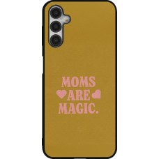 Coque Samsung Galaxy A14 5G - Silicone rigide noir Mom 2026 Are Magic