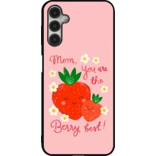 Coque Samsung Galaxy A14 5G - Silicone rigide noir Mom 2026 Berry best