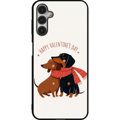 Samsung Galaxy A14 5G Case Hülle - Silikon schwarz Saint Valentines Day 26 Happy Valentine