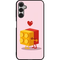 Samsung Galaxy A14 5G Case Hülle - Silikon schwarz Saint Valentines Day 26 Puzzle