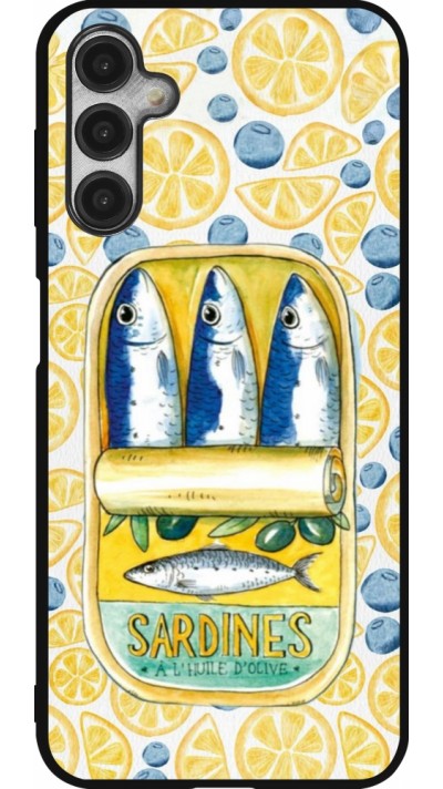 Samsung Galaxy A14 5G Case Hülle - Silikon schwarz Sardines in oil 2026