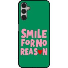 Samsung Galaxy A14 5G Case Hülle - Silikon schwarz Smile for no reason 2026