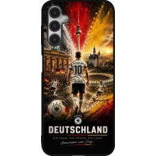 Samsung Galaxy A14 5G Case Hülle - Silikon schwarz Fussball Deutschland splash 2026