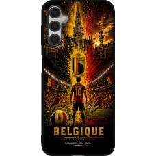 Samsung Galaxy A14 5G Case Hülle - Silikon schwarz Fussball Belgien splash 2026