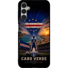 Samsung Galaxy A14 5G Case Hülle - Silikon schwarz Fussball Kap Verde splash 2026
