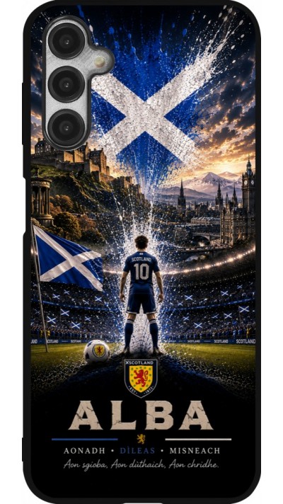 Samsung Galaxy A14 5G Case Hülle - Silikon schwarz Fussball Schottland splash 2026