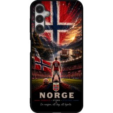 Samsung Galaxy A14 5G Case Hülle - Silikon schwarz Fussball Norwegen splash 2026