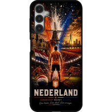 Samsung Galaxy A14 5G Case Hülle - Silikon schwarz Fussball Niederlande splash 2026