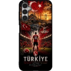 Samsung Galaxy A14 5G Case Hülle - Silikon schwarz Fussball Türkei splash 2026