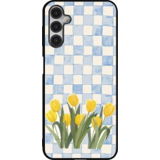Samsung Galaxy A14 5G Case Hülle - Silikon schwarz Blue vichy tulips 2026