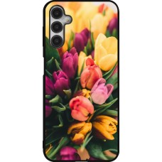 Samsung Galaxy A14 5G Case Hülle - Silikon schwarz Bouquet of tulips 2026