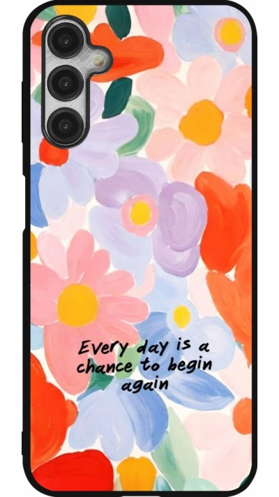 Samsung Galaxy A14 5G Case Hülle - Silikon schwarz Every day is a chance 2026