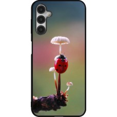 Samsung Galaxy A14 5G Case Hülle - Silikon schwarz Ladybird on a mushroom 2026