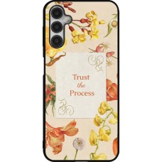 Samsung Galaxy A14 5G Case Hülle - Silikon schwarz Trust the process 2026