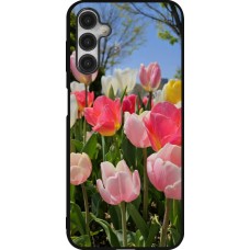 Samsung Galaxy A14 5G Case Hülle - Silikon schwarz Tulips 2026
