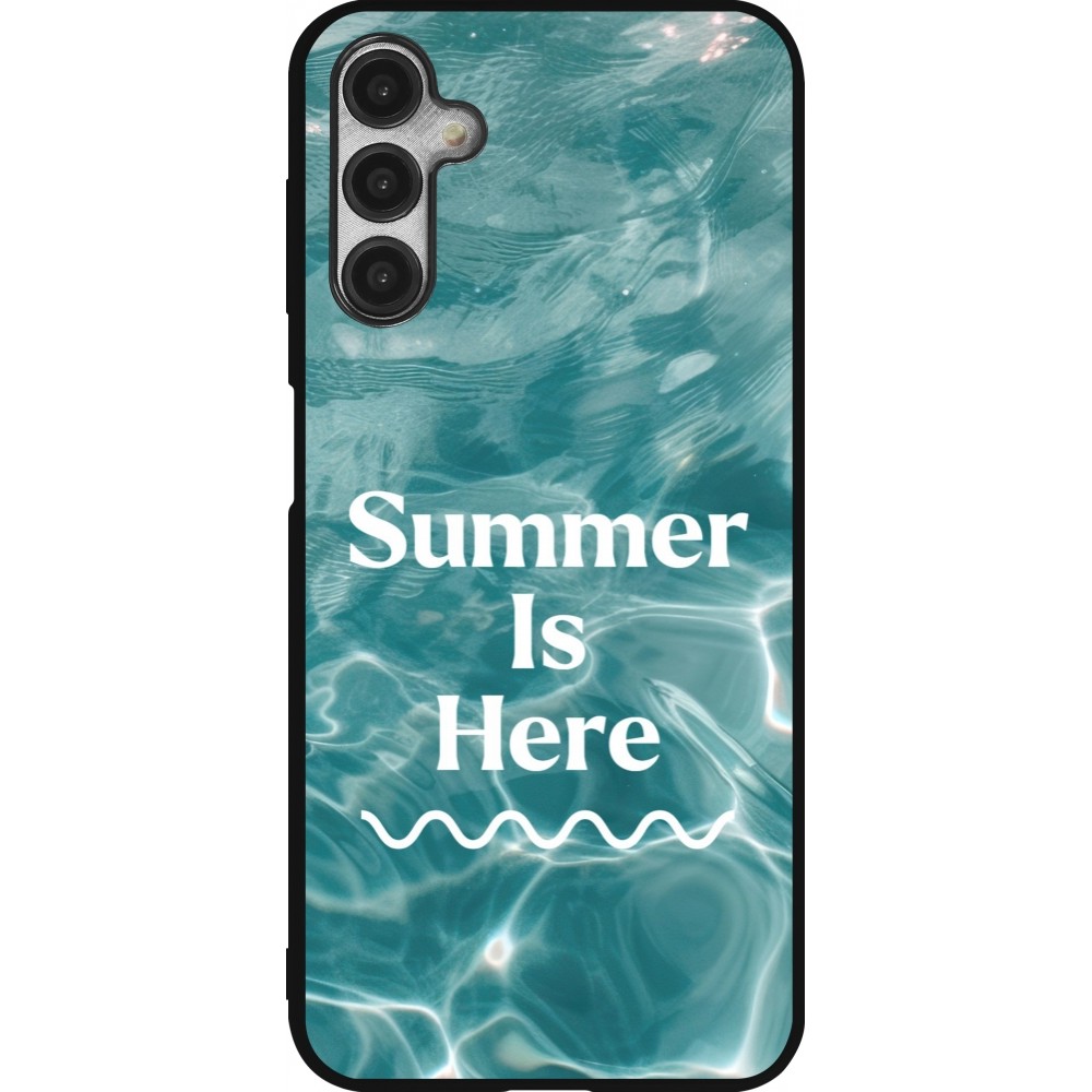 Samsung Galaxy A14 5G Case Hülle - Silikon schwarz Summer 2025 Summer is here
