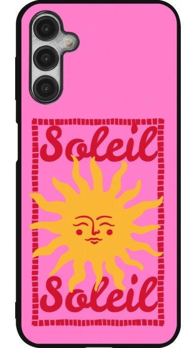 Samsung Galaxy A14 5G Case Hülle - Silikon schwarz Sun sun 2026