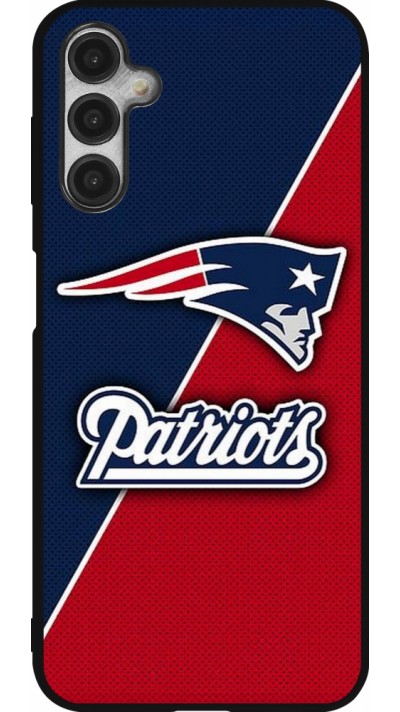 Samsung Galaxy A14 5G Case Hülle - Silikon schwarz Super Bowl 26 Patriots 1