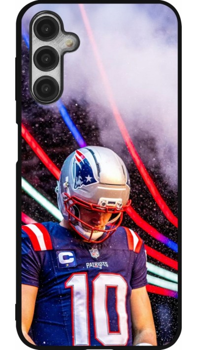 Samsung Galaxy A14 5G Case Hülle - Silikon schwarz Super Bowl 26 Patriots 3