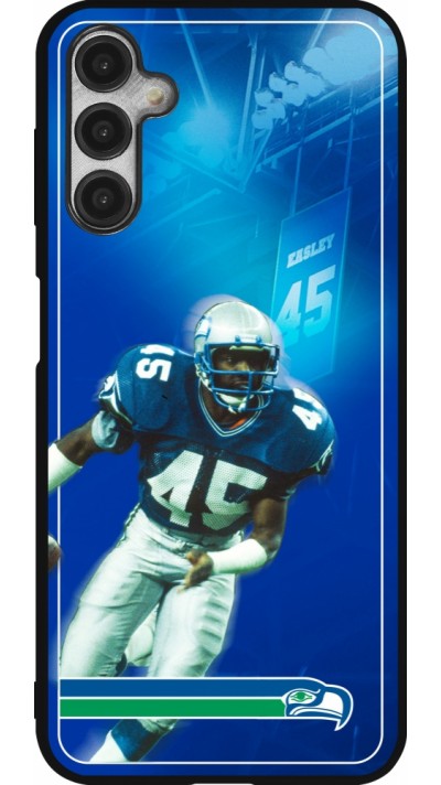 Samsung Galaxy A14 5G Case Hülle - Silikon schwarz Super Bowl 26 Seattle 1