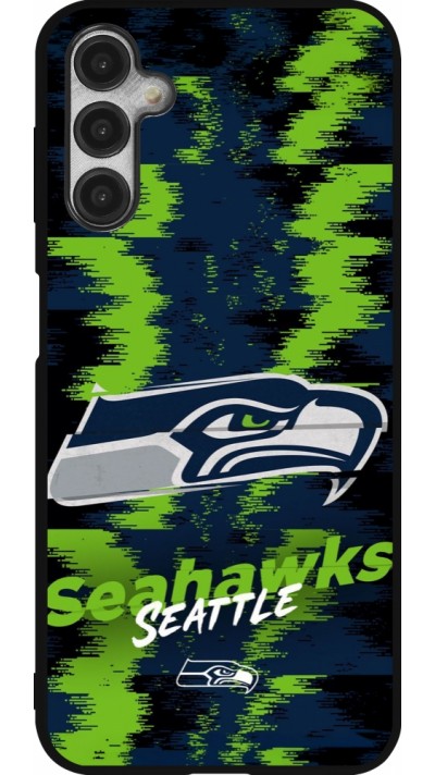 Samsung Galaxy A14 5G Case Hülle - Silikon schwarz Super Bowl 26 Seattle 2