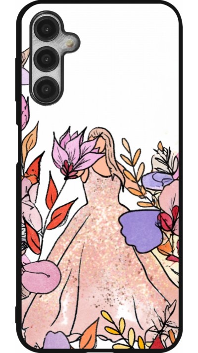Samsung Galaxy A14 5G Case Hülle - Silikon schwarz Taylor Swift Sketch - White