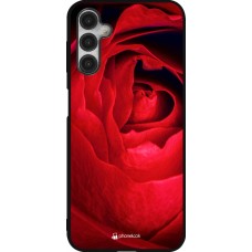 Samsung Galaxy A14 5G Case Hülle - Silikon schwarz Valentine 2022 Rose