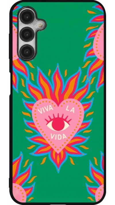 Samsung Galaxy A14 5G Case Hülle - Silikon schwarz Viva la vida 2026