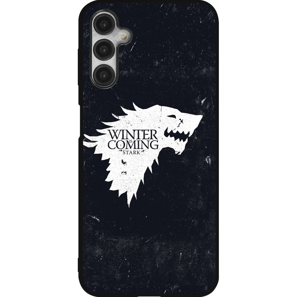 Samsung Galaxy A14 5G Case Hülle - Silikon schwarz Winter is coming Stark
