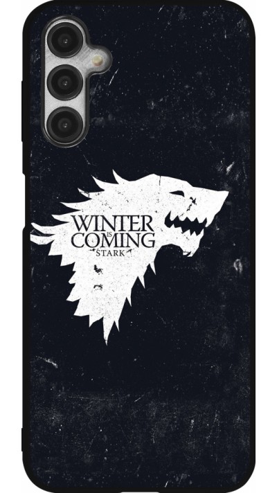 Samsung Galaxy A14 5G Case Hülle - Silikon schwarz Winter is coming Stark