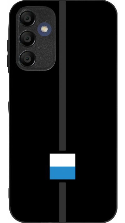Coque Samsung Galaxy A15 - Silicone rigide noir Canton LU noir